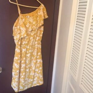 Yellow summer dress